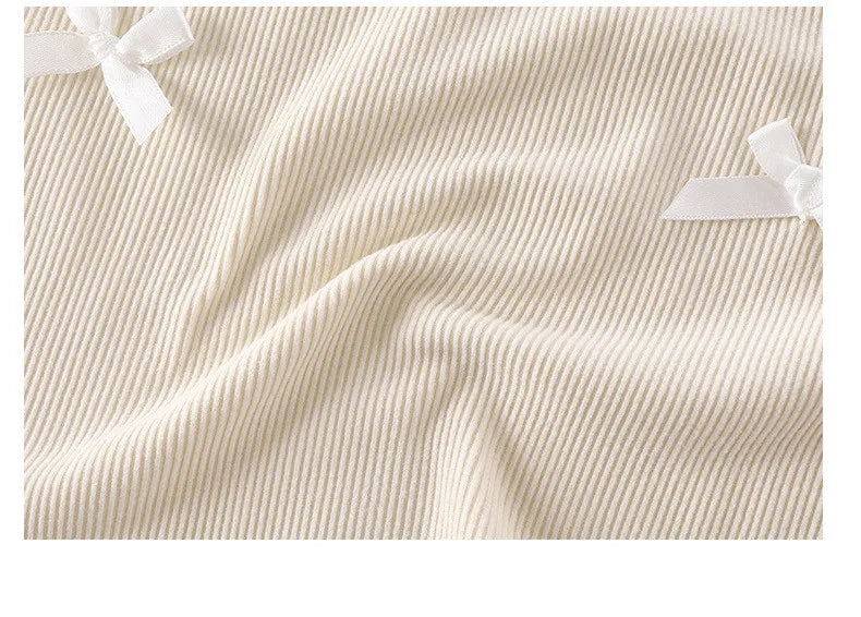 T-shirt à manches longues pour filles, avec nœud en dentelle, Style coréen, chemise inférieure de printemps pour enfants, nouvelle collection automne MAEJORKEN