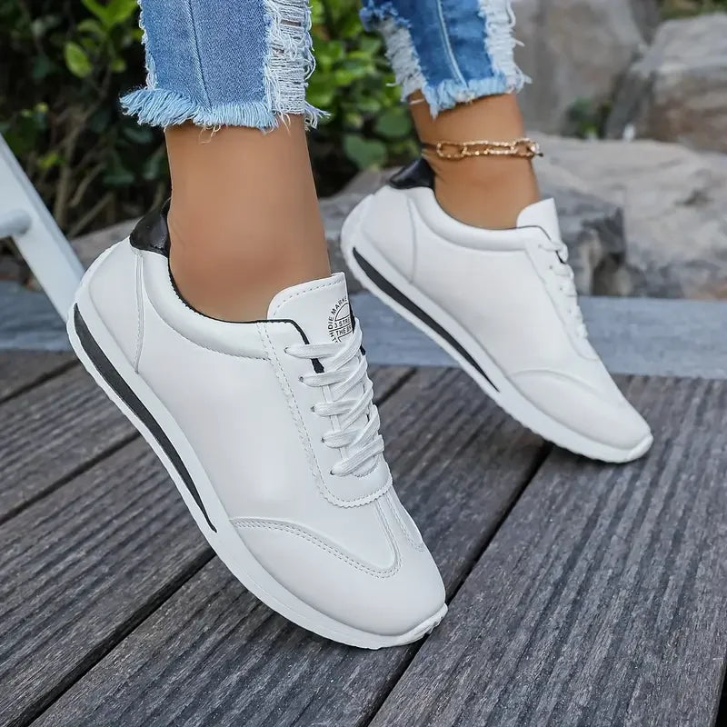 Chaussures de course Roman tendance printemps/automne, baskets plates vulcanisées pour étudiants, baskets décontractées confortables à bout rond MAEJORKEN