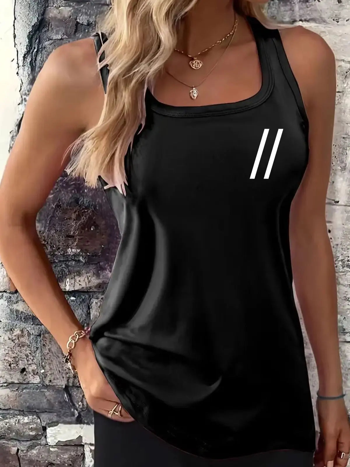 Débardeur imprimé en maille pour femme, motif attrape-rêves, ample et personnalisé, confortable, sans manches, idéal pour l'été du M au 3XL MAEJORKEN
