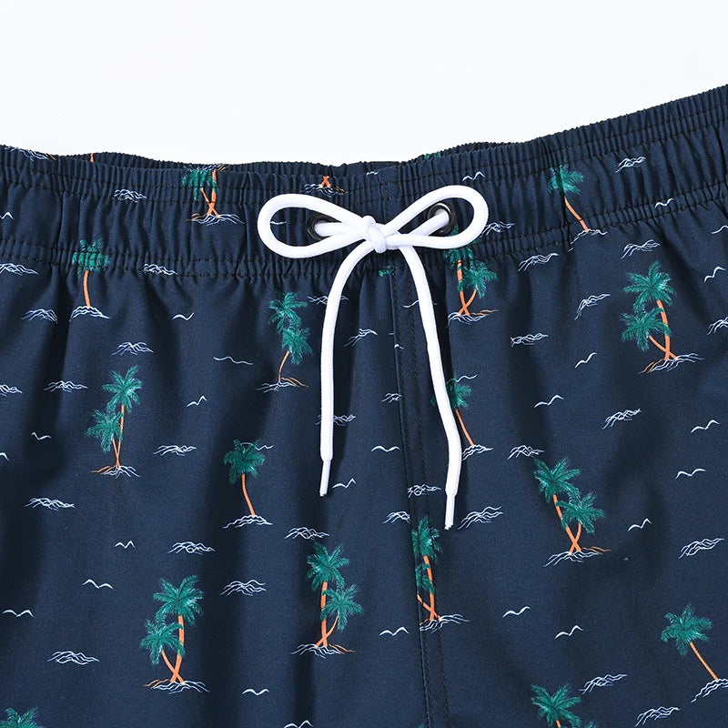 DATIFER été 2026 nouveauté hommes Shorts Polyester longue doublure 2 en 1 Shorts Para Hombre côté fermeture éclair poche maillot de bain de sport MAEJORKEN