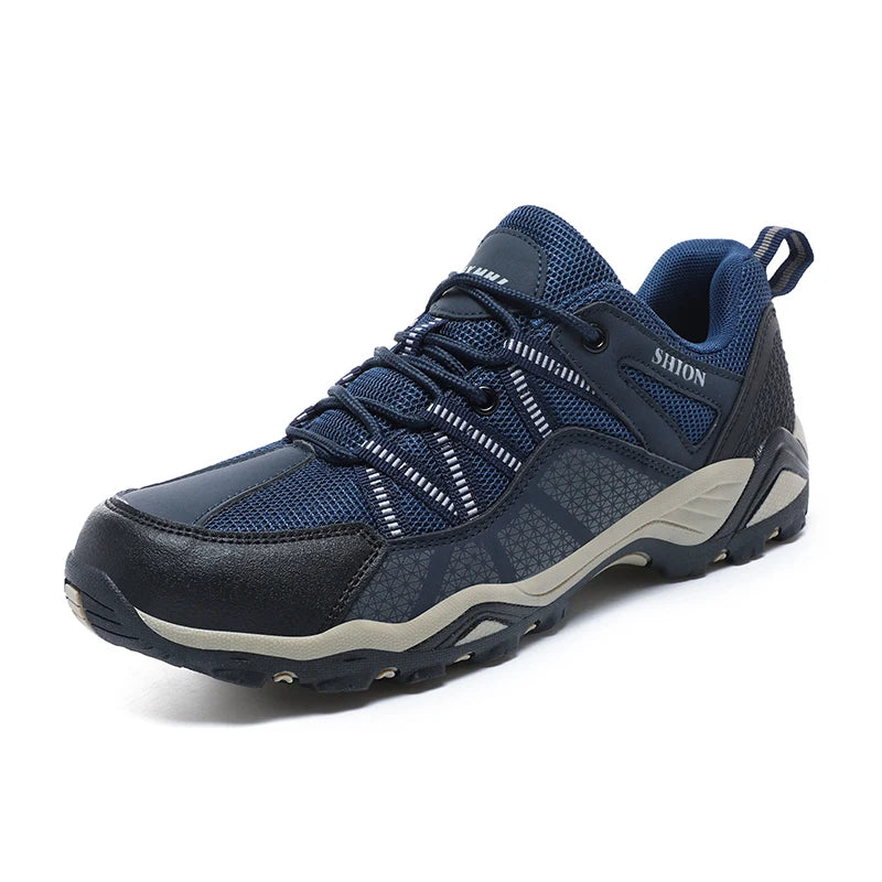 Chaussures de randonnée en maille pour hommes, souliers de voyage respirants, imperméables, pour plein air, chasse, pêche, montagne, équitation, sport MAEJORKEN