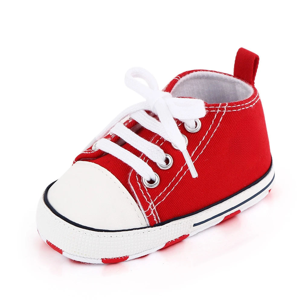 Bébé classique sport baskets nouveau-né bébé garçons filles imprimer premiers marcheurs chaussures infantile enfant en bas âge anti-dérapant bébé chaussures pré-marcheurs MAEJORKEN