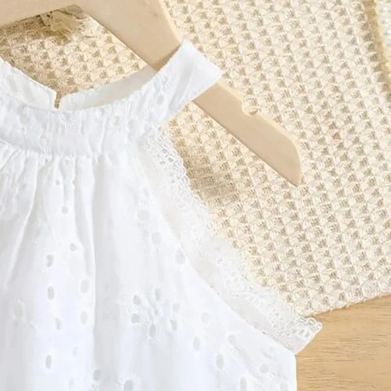 Mini robe d'été décontractée pour femmes, col rond, sans manches, ligne a, robes d'anniversaire, plage, fête, Club, robes amples, 2025 MAEJORKEN