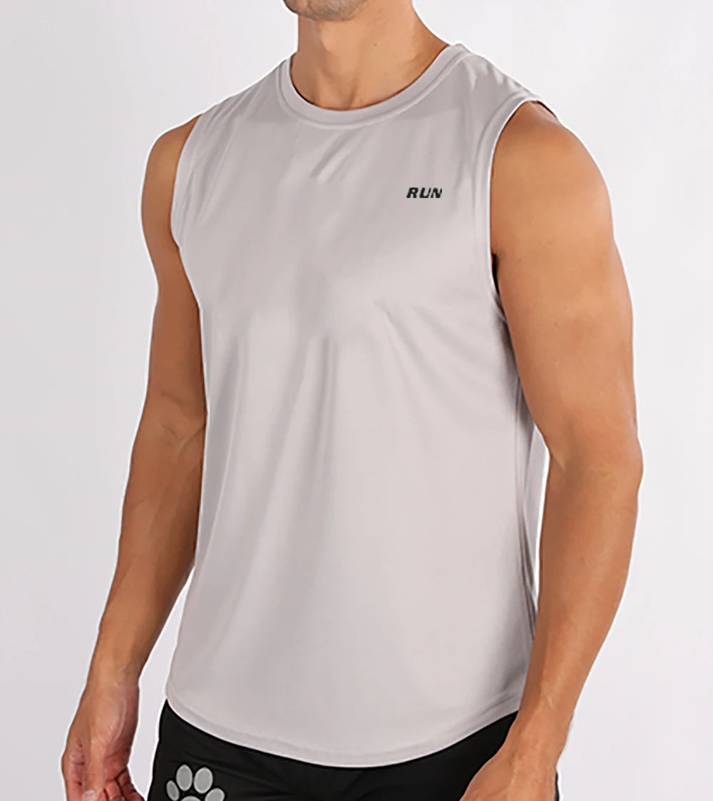 Gilets de Fitness d'été pour hommes, vêtements d'entraînement physique, Fitness de vitesse, chemises amples sans manches, gilets de basket-ball à la mode pour hommes MAEJORKEN
