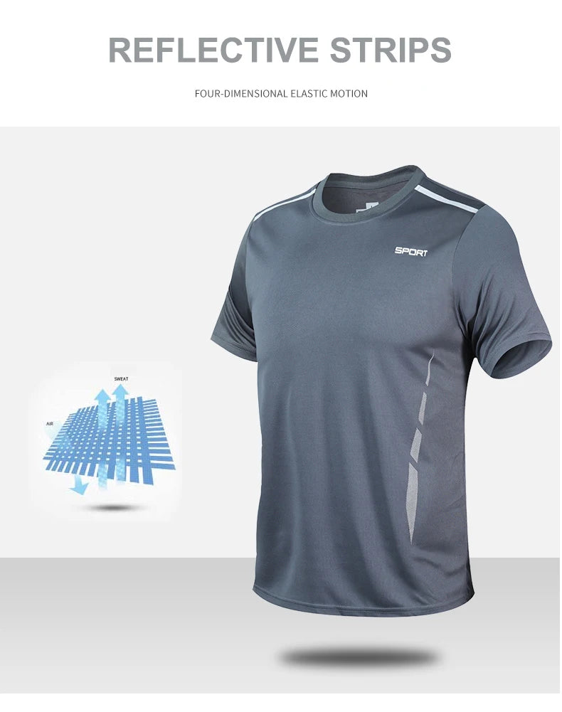 Ensemble de course à séchage rapide pour hommes du M au 5XL MAEJORKEN
