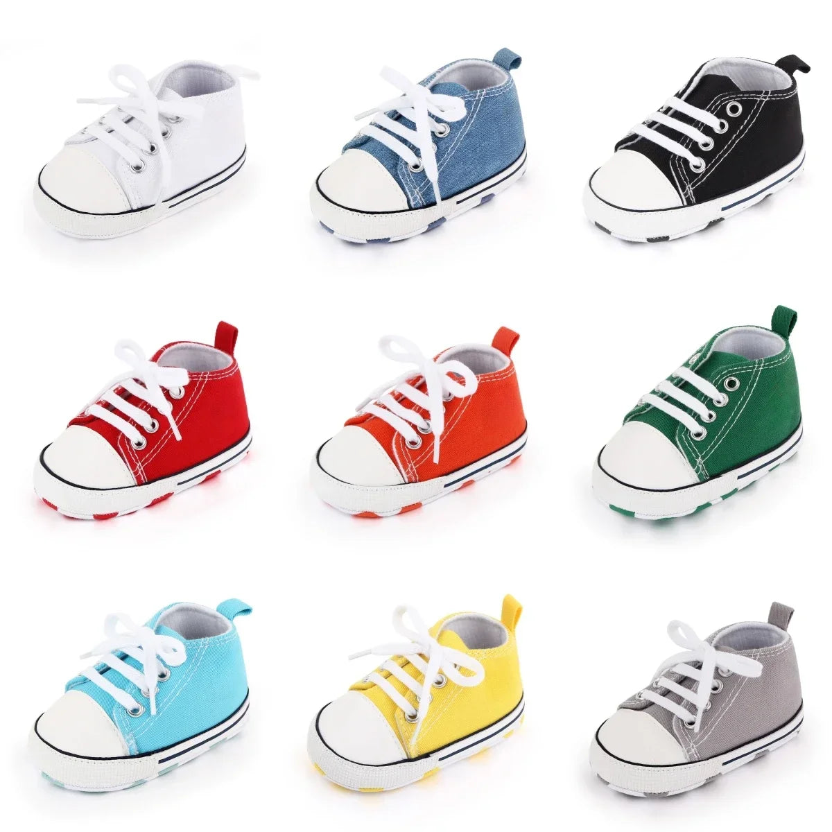 Bébé classique sport baskets nouveau-né bébé garçons filles imprimer premiers marcheurs chaussures infantile enfant en bas âge anti-dérapant bébé chaussures pré-marcheurs MAEJORKEN