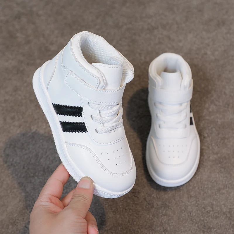 Chaussures de sport décontractées pour enfants, baskets montantes, antidérapantes, légères et confortables, pour garçons et filles, chaussures de course classiques, nouvelle collection 2025 MAEJORKEN