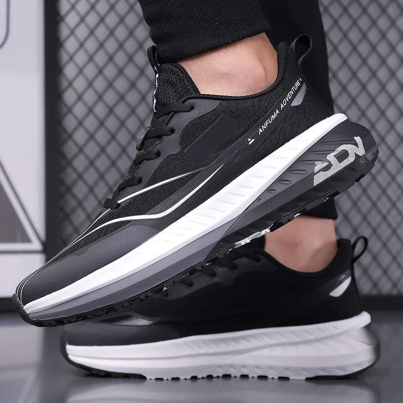 Chaussures de marche hommes en plein air antidérapant bonne qualité à la mode plat résistant à l'usure respirant baskets Sport décontracté chaussures de course homme MAEJORKEN
