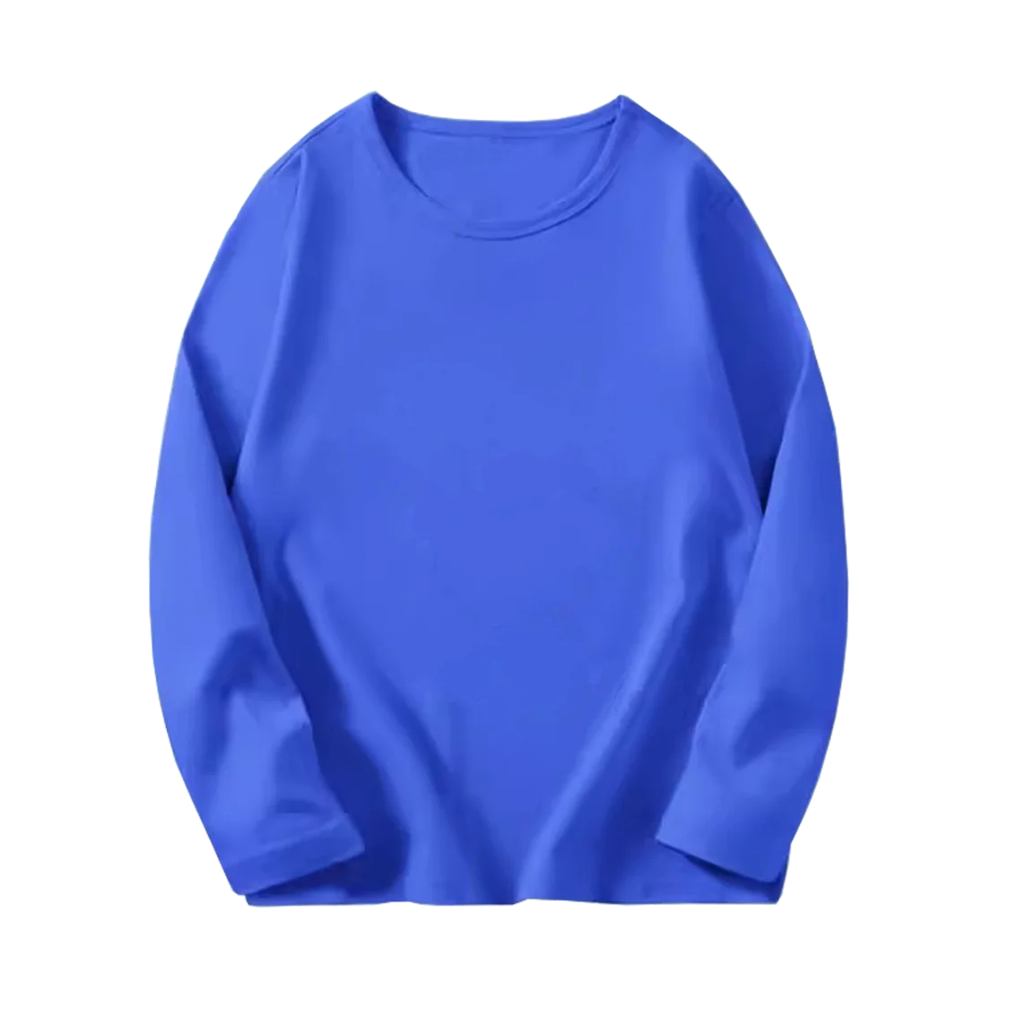 8 couleurs enfants coton à manches longues col rond t-shirt garçons fille printemps automne mince Tops basiques adolescent 6 8 10 12 ans MAEJORKEN