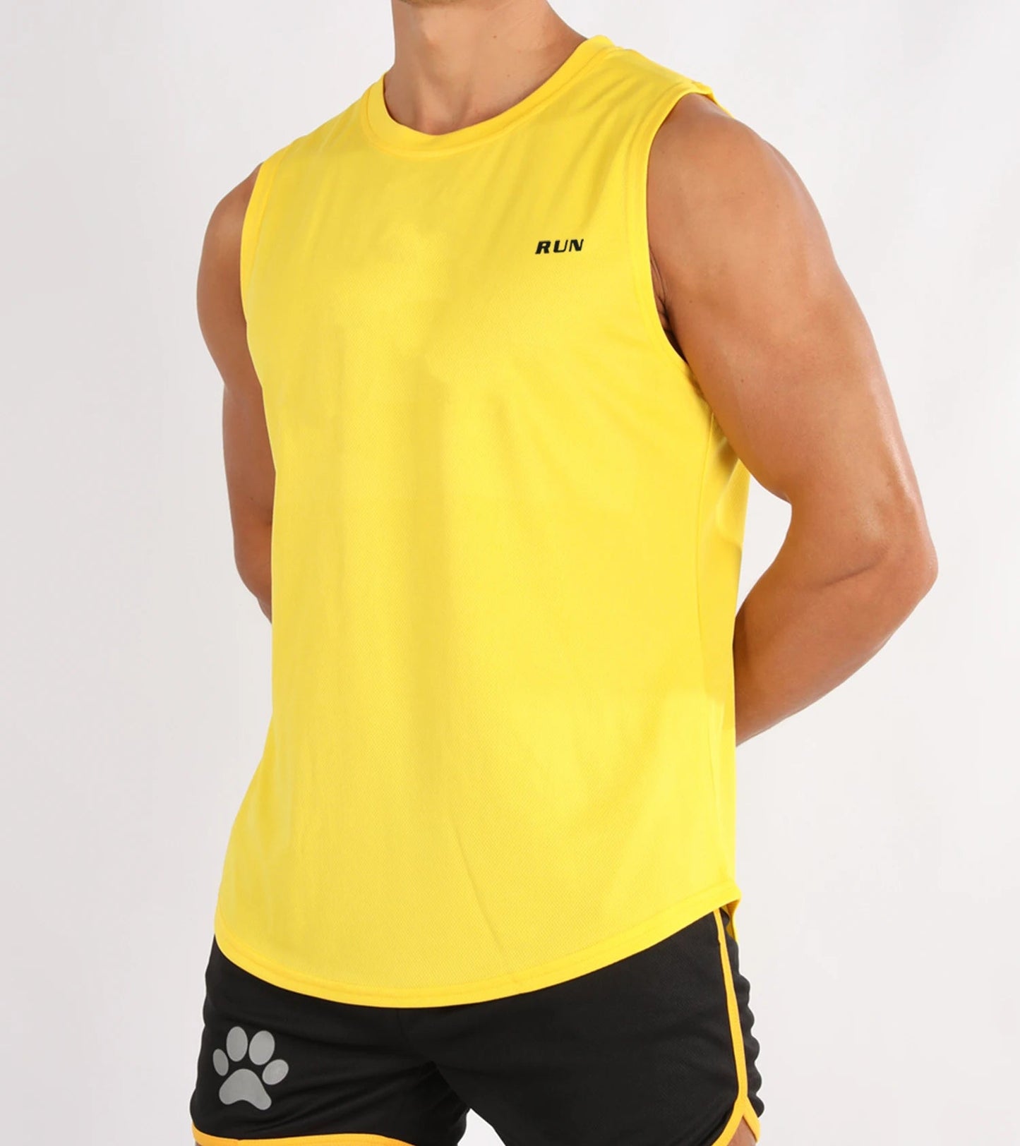 Gilets de Fitness d'été pour hommes, vêtements d'entraînement physique, Fitness de vitesse, chemises amples sans manches, gilets de basket-ball à la mode pour hommes MAEJORKEN