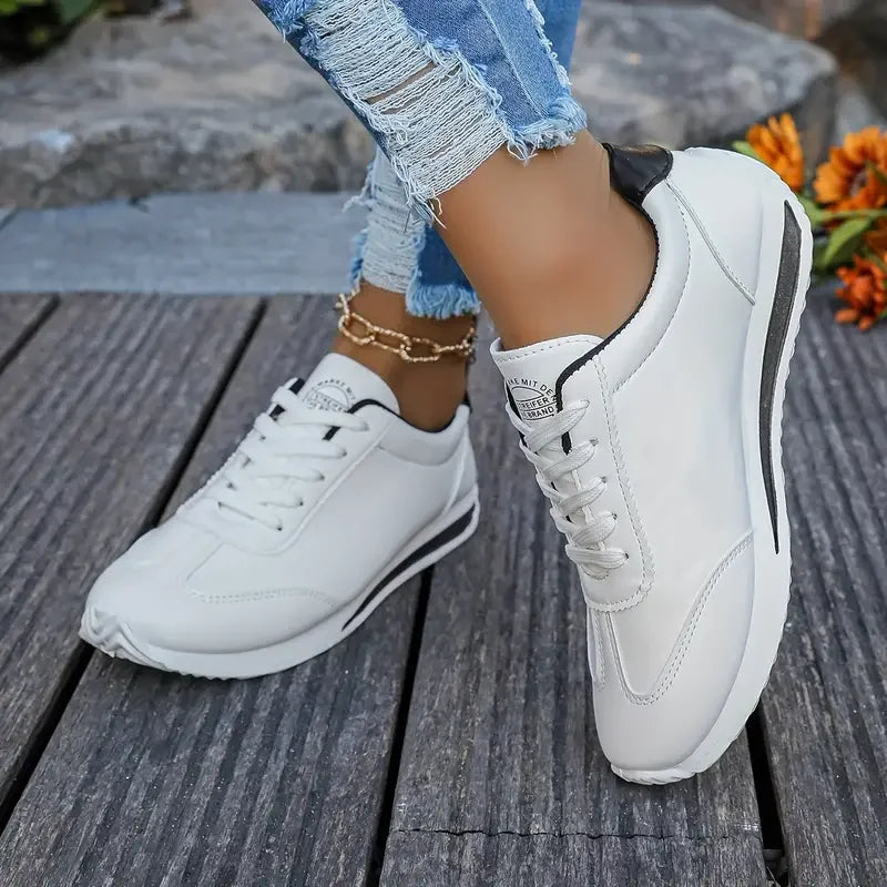 Chaussures de course Roman tendance printemps/automne, baskets plates vulcanisées pour étudiants, baskets décontractées confortables à bout rond MAEJORKEN