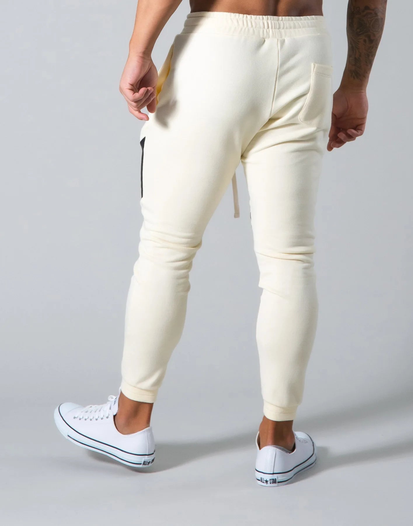 CRONOS GYM imprimer pantalon hommes pantalons de sport décontractés course entraînement Jogging vêtements de sport hommes Patchwork Joggers pantalons de survêtement pantalons longs MAEJORKEN