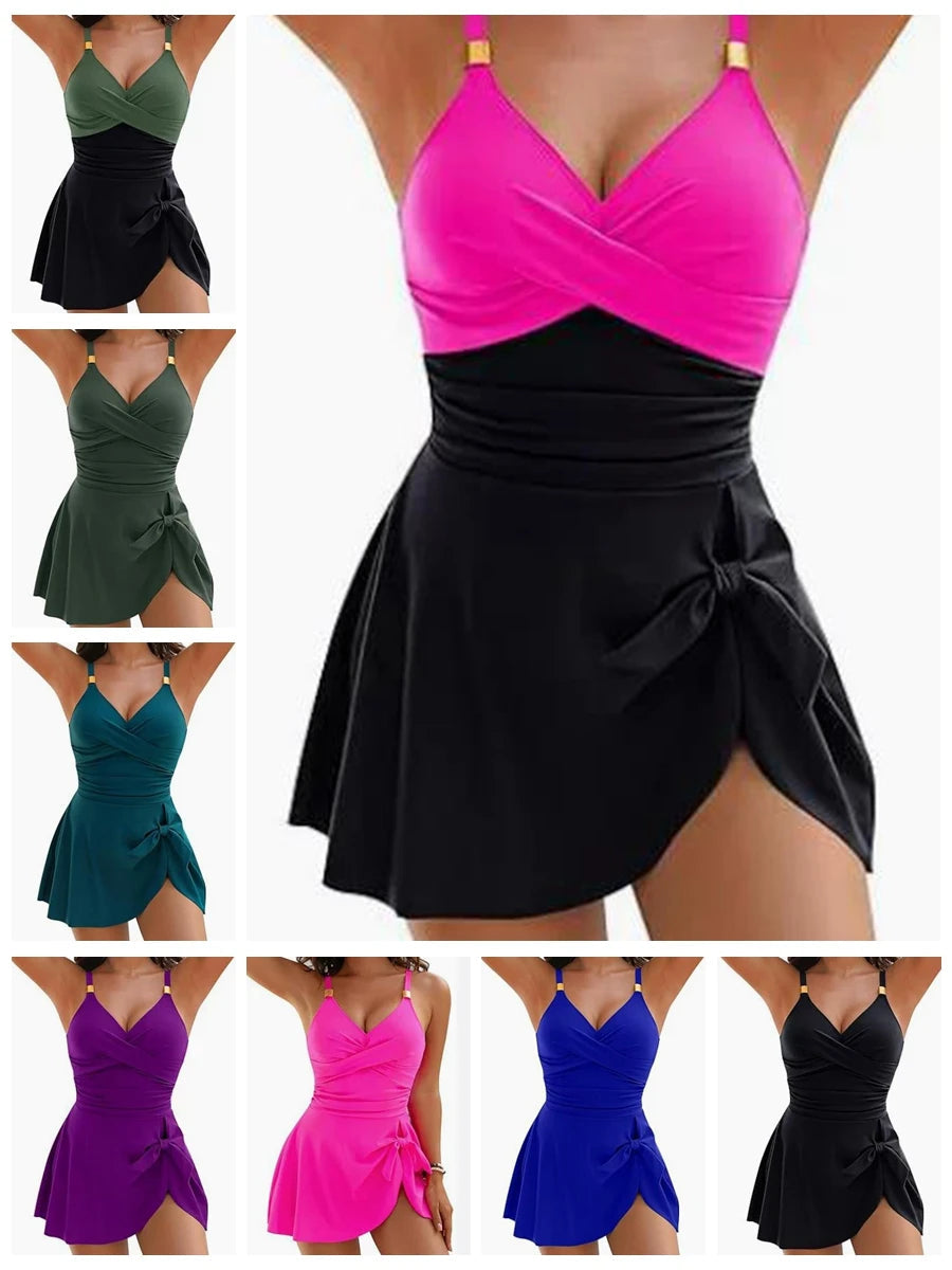 Maillot de bain ventre contrôle Sexy une pièce mince et confortable froncé et maillot de bain croisé élastique maillots de bain 2025 nouveau du S au 2XL MAEJORKEN