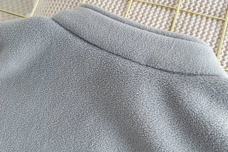 Nouveaux enfants garçons filles polaire cardigan veste hiver enfants chaud à capuche bébé manteaux casual enfant en bas âge vêtements d'extérieur MAEJORKEN