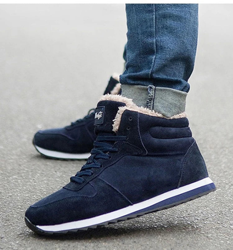 Bottes de neige épaisses en coton pour hommes et femmes grande taille du 36 au 48 MAEJORKEN