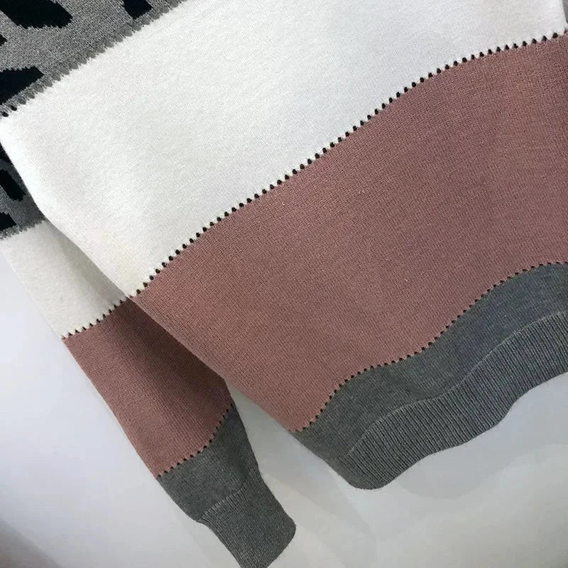 Pull léopard du S au 3XL MAEJORKEN
