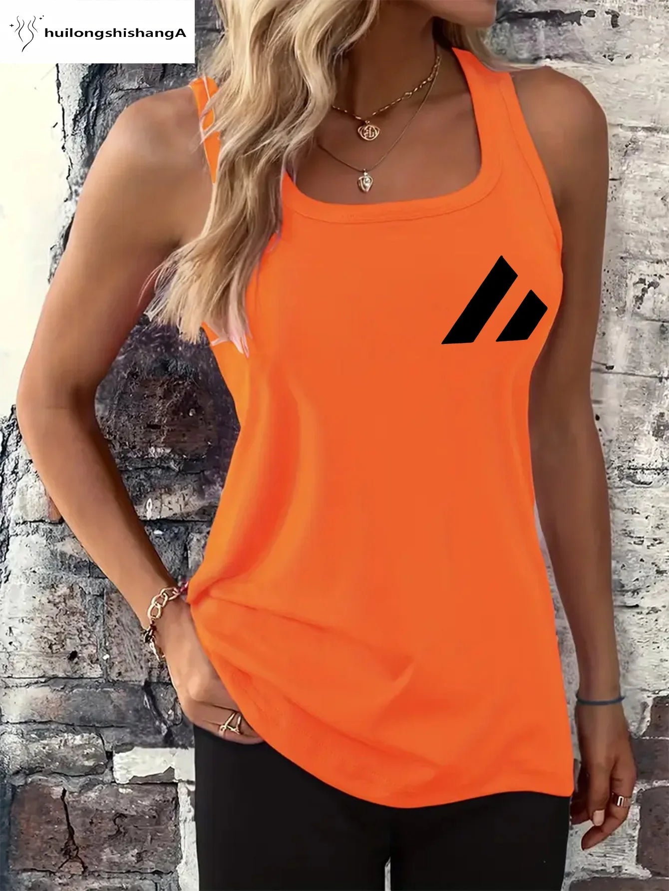 Débardeur imprimé en maille pour femme, motif attrape-rêves, ample et personnalisé, confortable, sans manches, idéal pour l'été du M au 3XL MAEJORKEN
