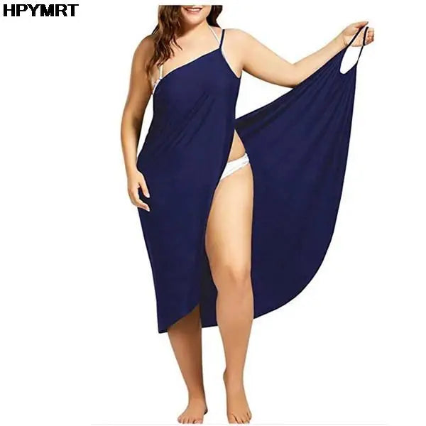 Robe femme sangle jupe de plage voile couvert chaîne Paleo dos nu croisé maillot de bain femme 2K débardeur femmes vêtements MAEJORKEN