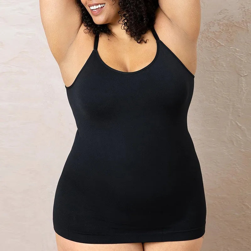 Femmes Shapewear hauts taille formateur ventre contrôle corps Shaper façonnage débardeur sous-vêtements amincissants sans couture Compression Camisole MAEJORKEN