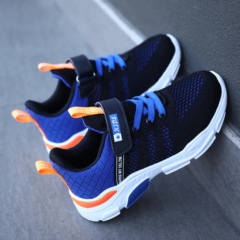 Chaussures de Course en Maille Respirante pour Enfant Garçon et Fille, Baskets Confortables et Décontractées à la Mode MAEJORKEN