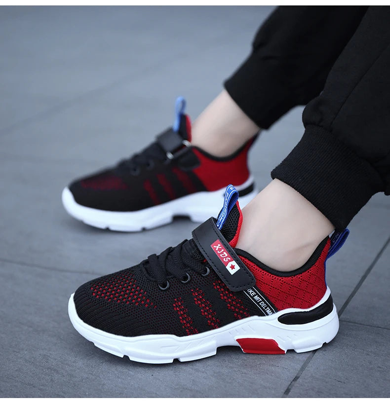 Chaussures de Course en Maille Respirante pour Enfant Garçon et Fille, Baskets Confortables et Décontractées à la Mode MAEJORKEN