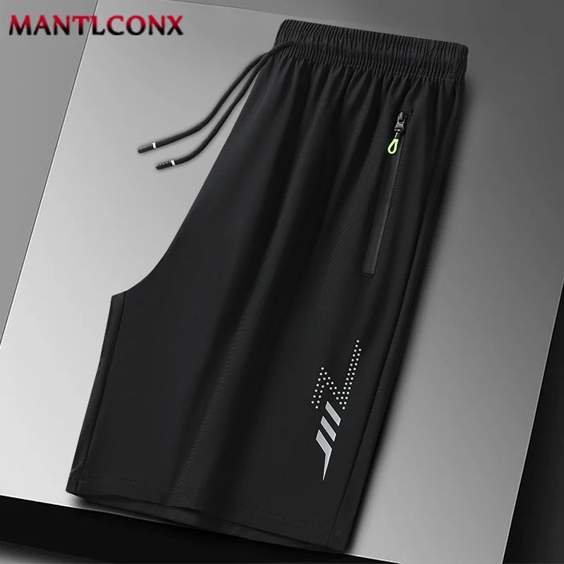 Shorts classiques d'été pour hommes, à séchage rapide nouveaux shorts décontractés d'été du M au 4XL avec poches zippées MAEJORKEN