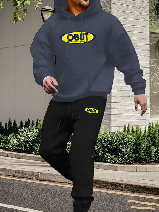 Ensemble sweat à capuche et pantalon de survêtement imprimé ( obut ) du S au 2XL MAEJORKEN