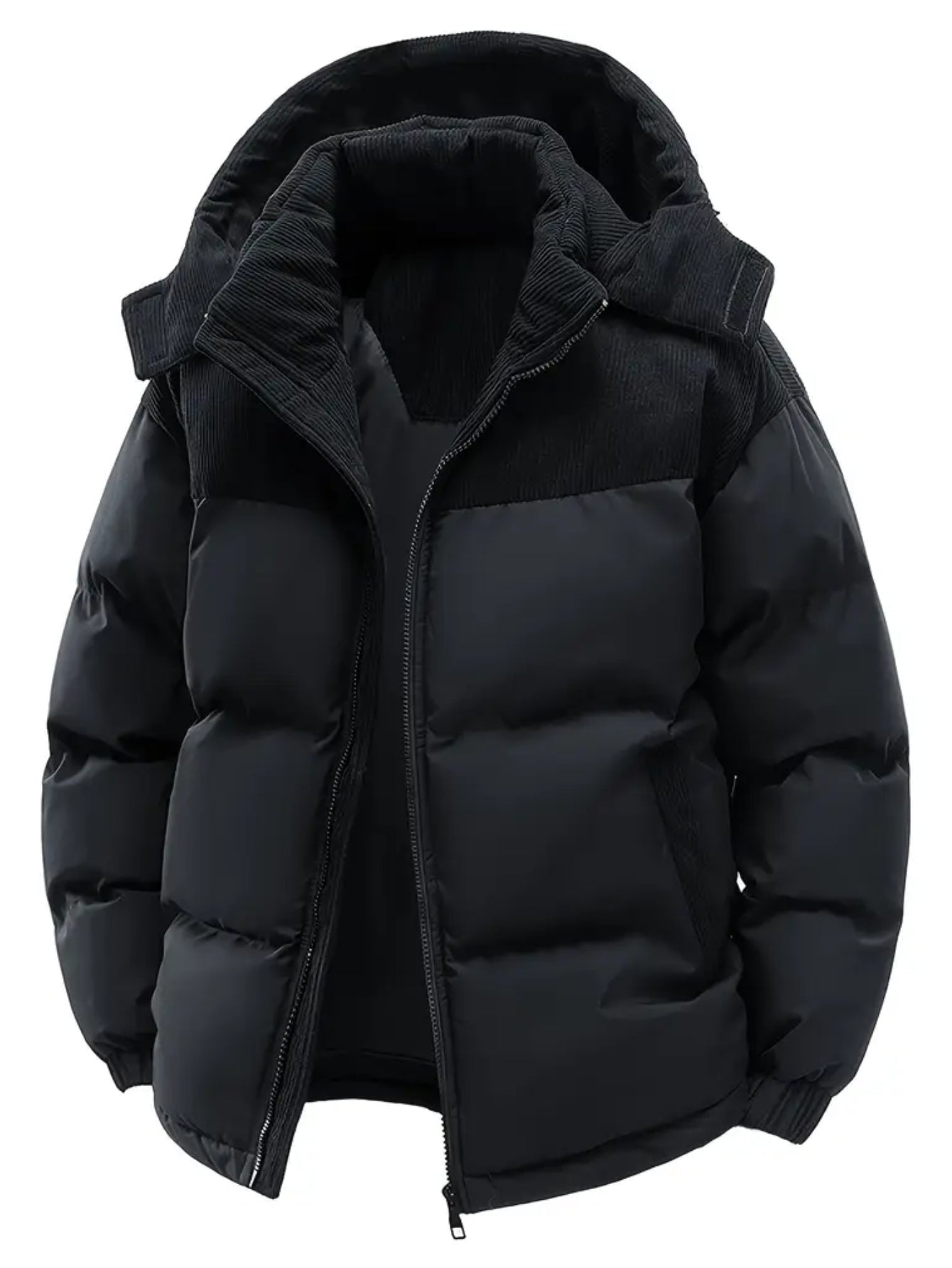 Veste en velours côtelé épais pour hommes du S au 2XL