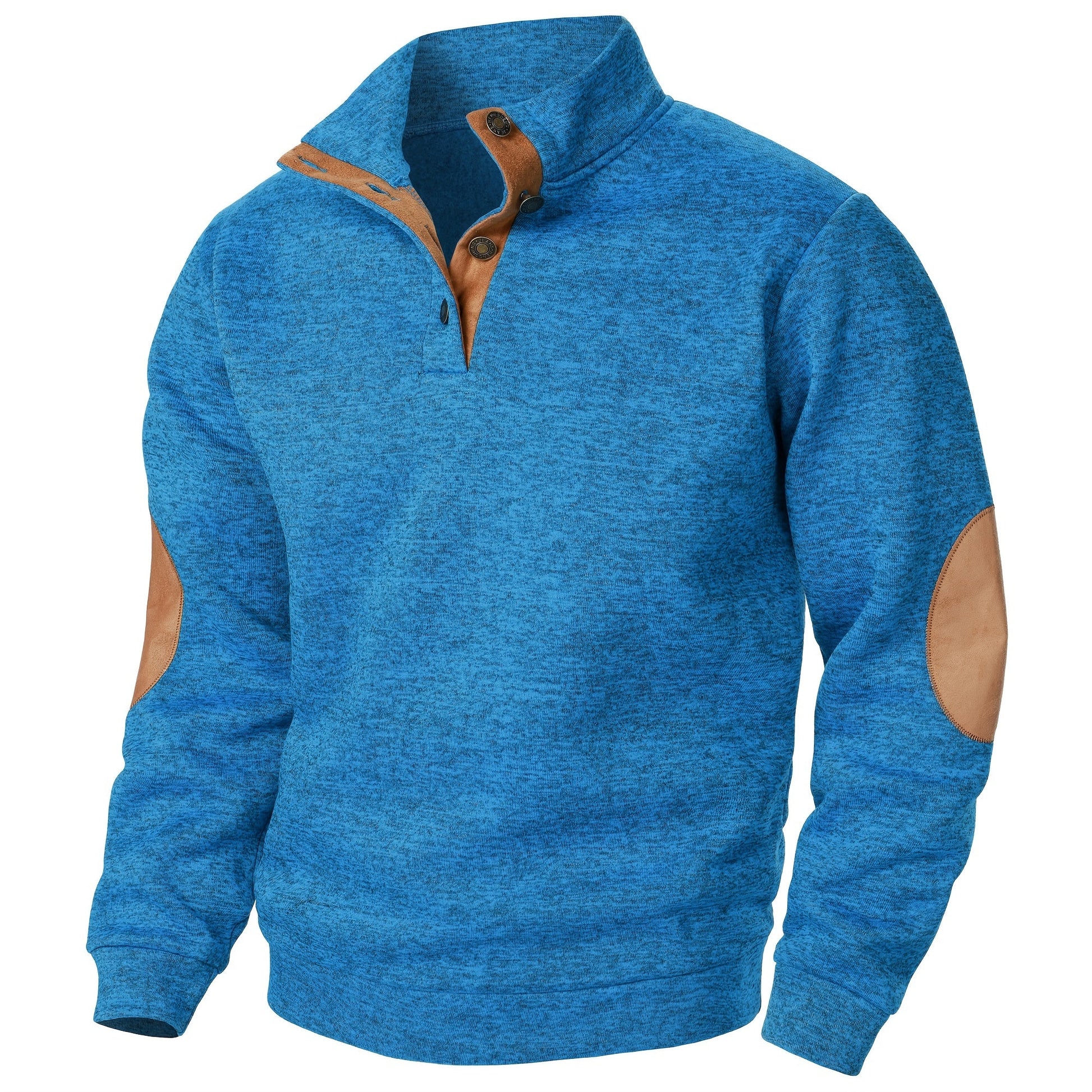 Pull en polyester à col montant hommes du S au 3XL MAEJORKEN