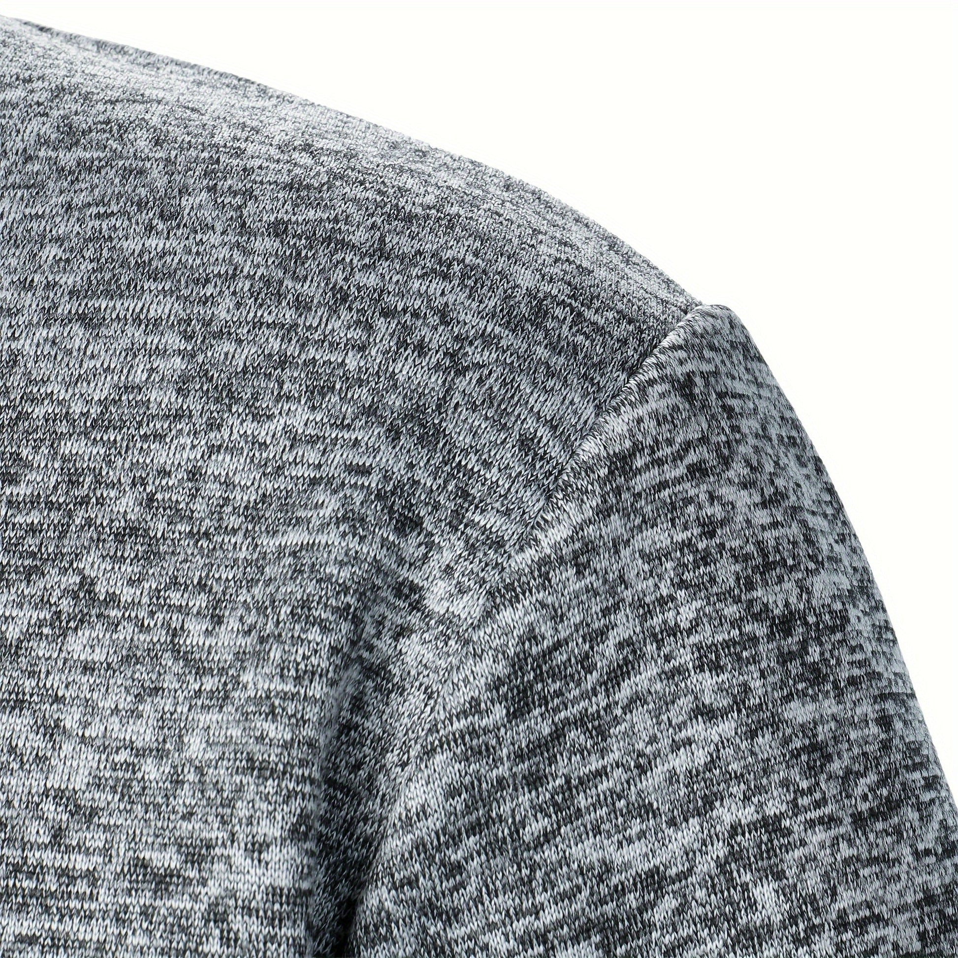 Pull en polyester à col montant hommes du S au 3XL MAEJORKEN