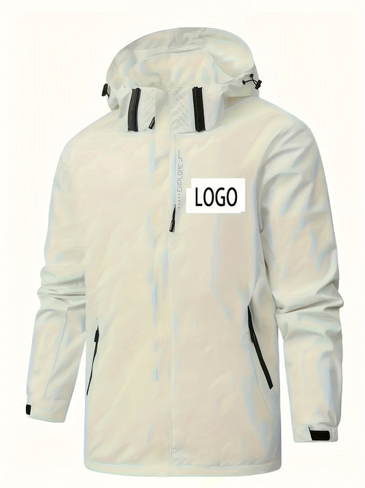 Blouson à capuche logo personnalisé du S au 3XL