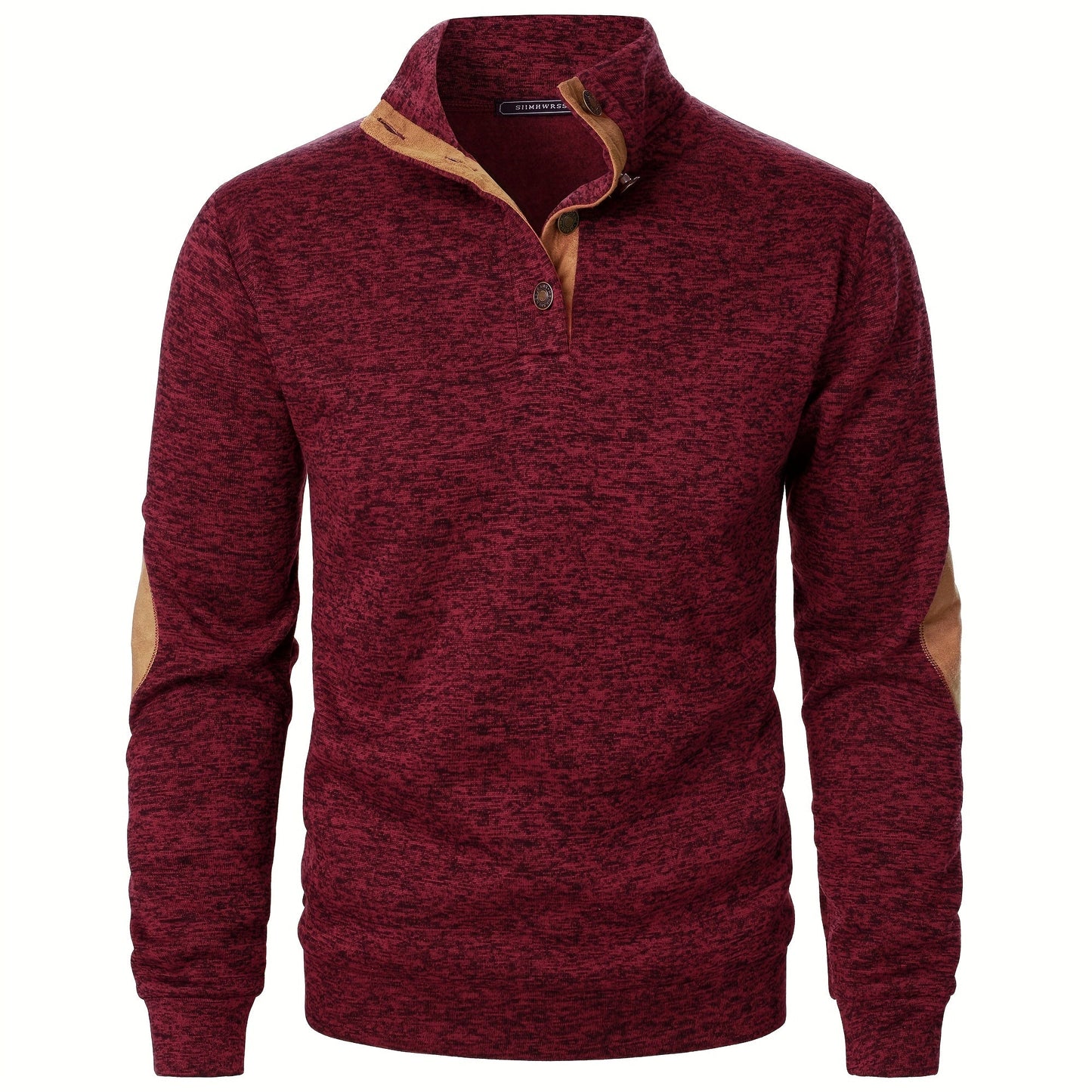 Pull en polyester à col montant hommes du S au 3XL MAEJORKEN
