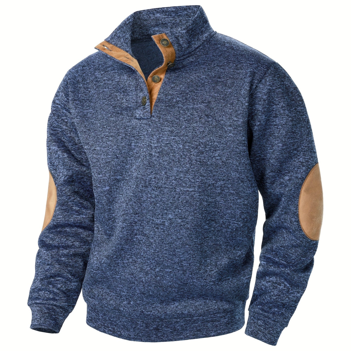 Pull en polyester à col montant hommes du S au 3XL MAEJORKEN