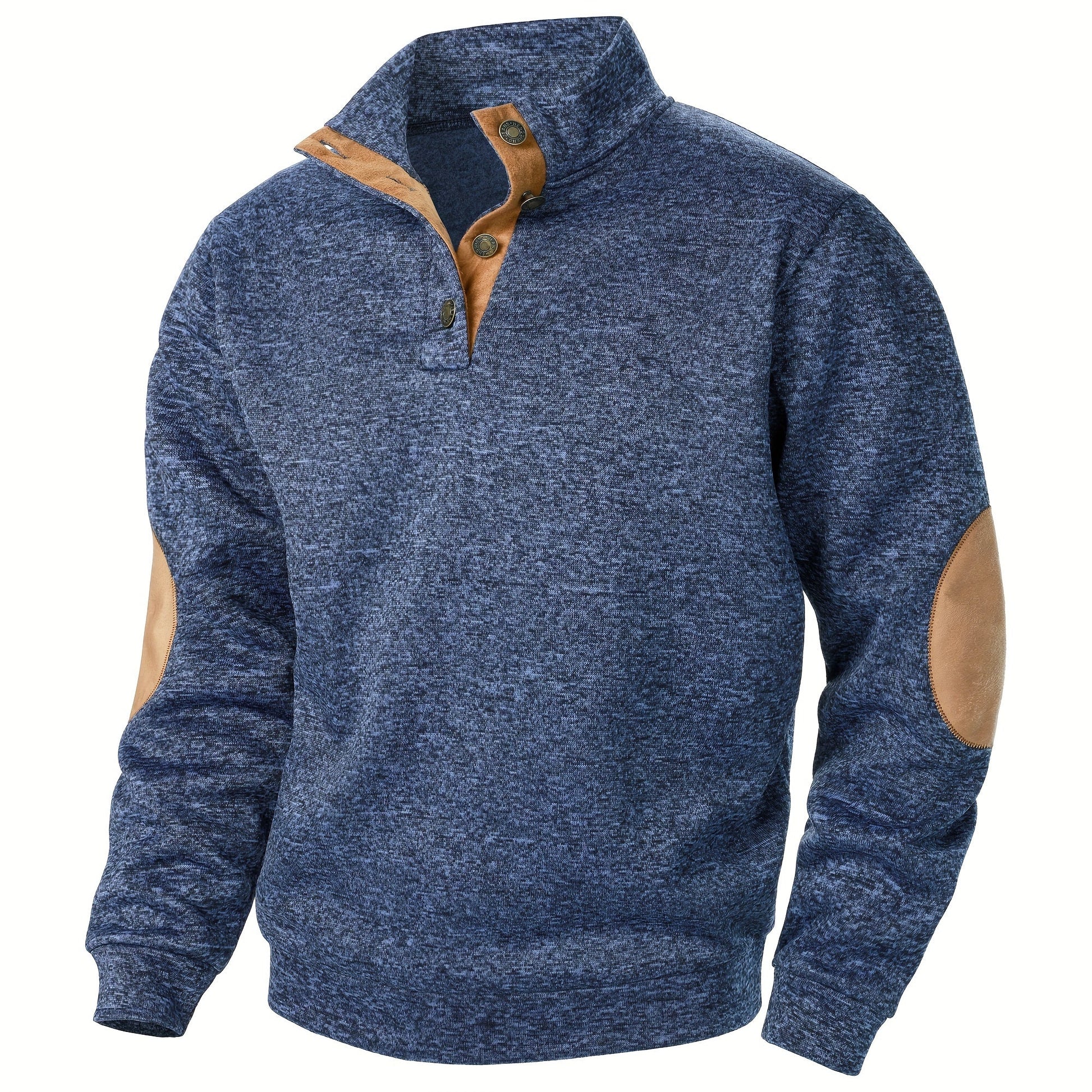 Pull en polyester à col montant hommes du S au 3XL MAEJORKEN