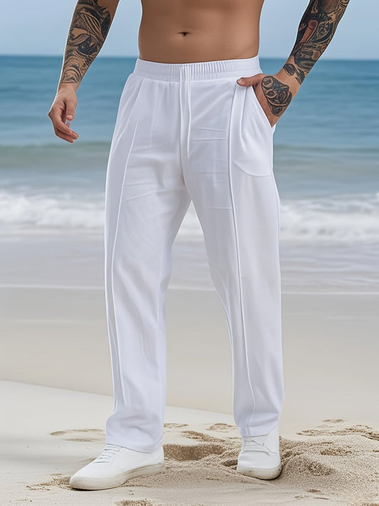 Pantalon en lin du S au 2XL MAEJORKEN