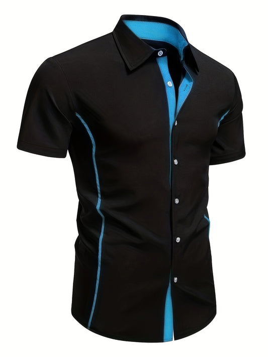 Chemise décontractée polyester respirant du S au 2XL MAEJORKEN