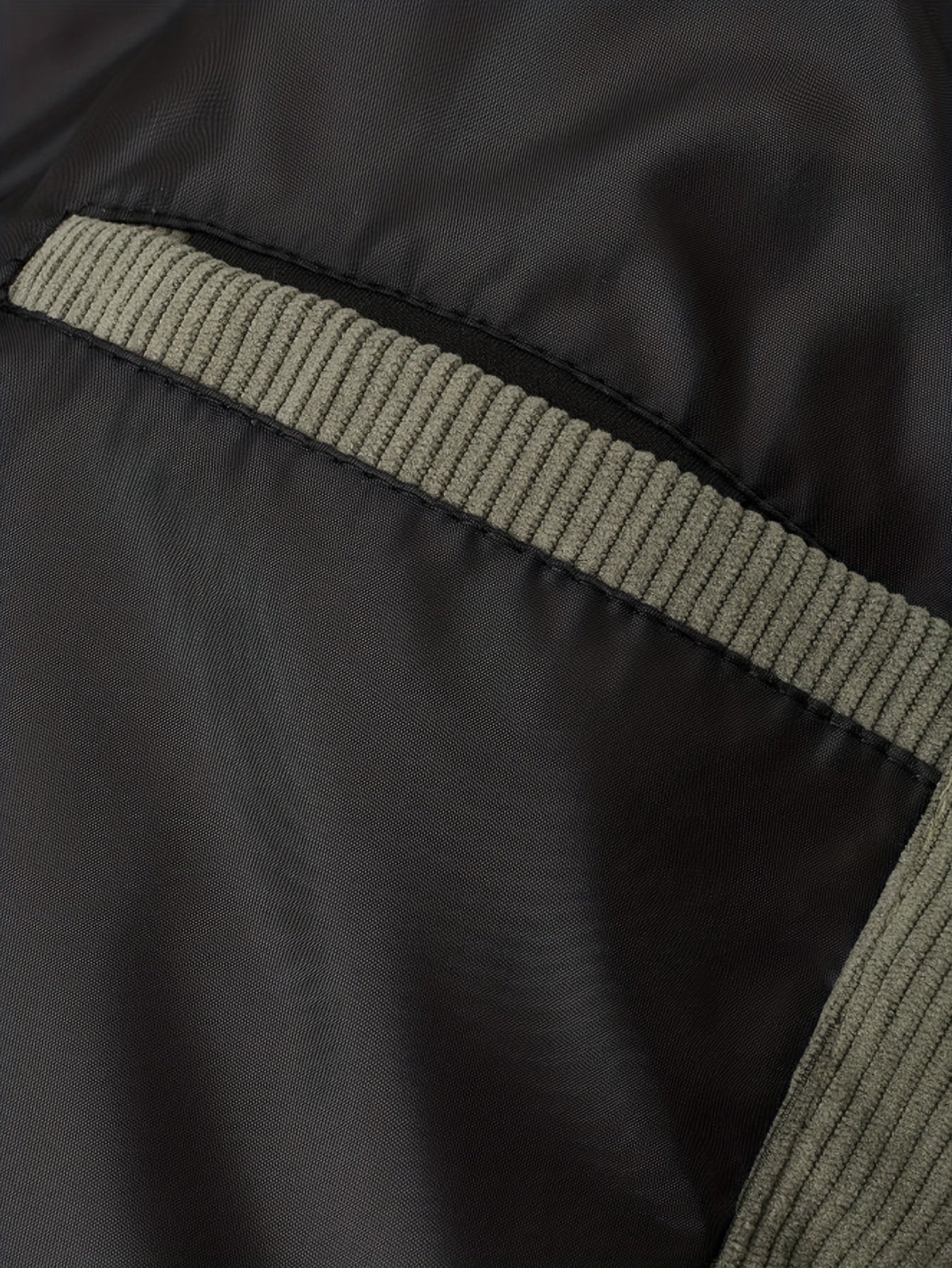 Veste en velours côtelé épais pour hommes du S au 2XL