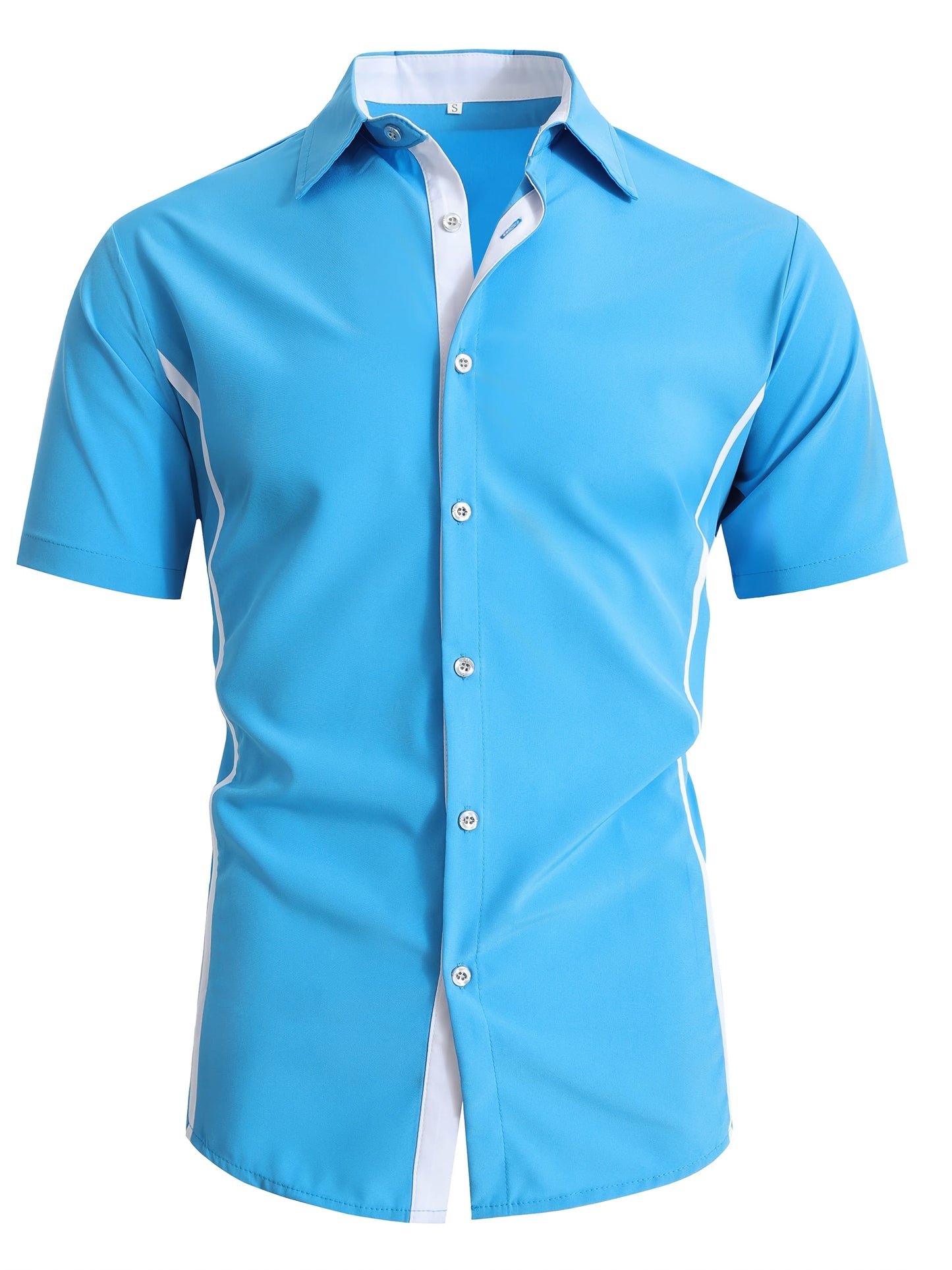 Chemise décontractée polyester respirant du S au 2XL MAEJORKEN