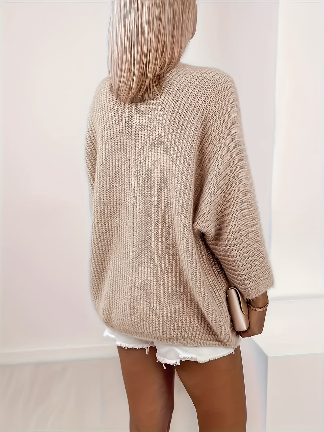 Cardigan élégant à manches longues pour femmes ouvert sur le devant, boutonné, léger et respirant, parfait pour le printemps, l'été et l'automne du XS au 2XL MAEJORKEN