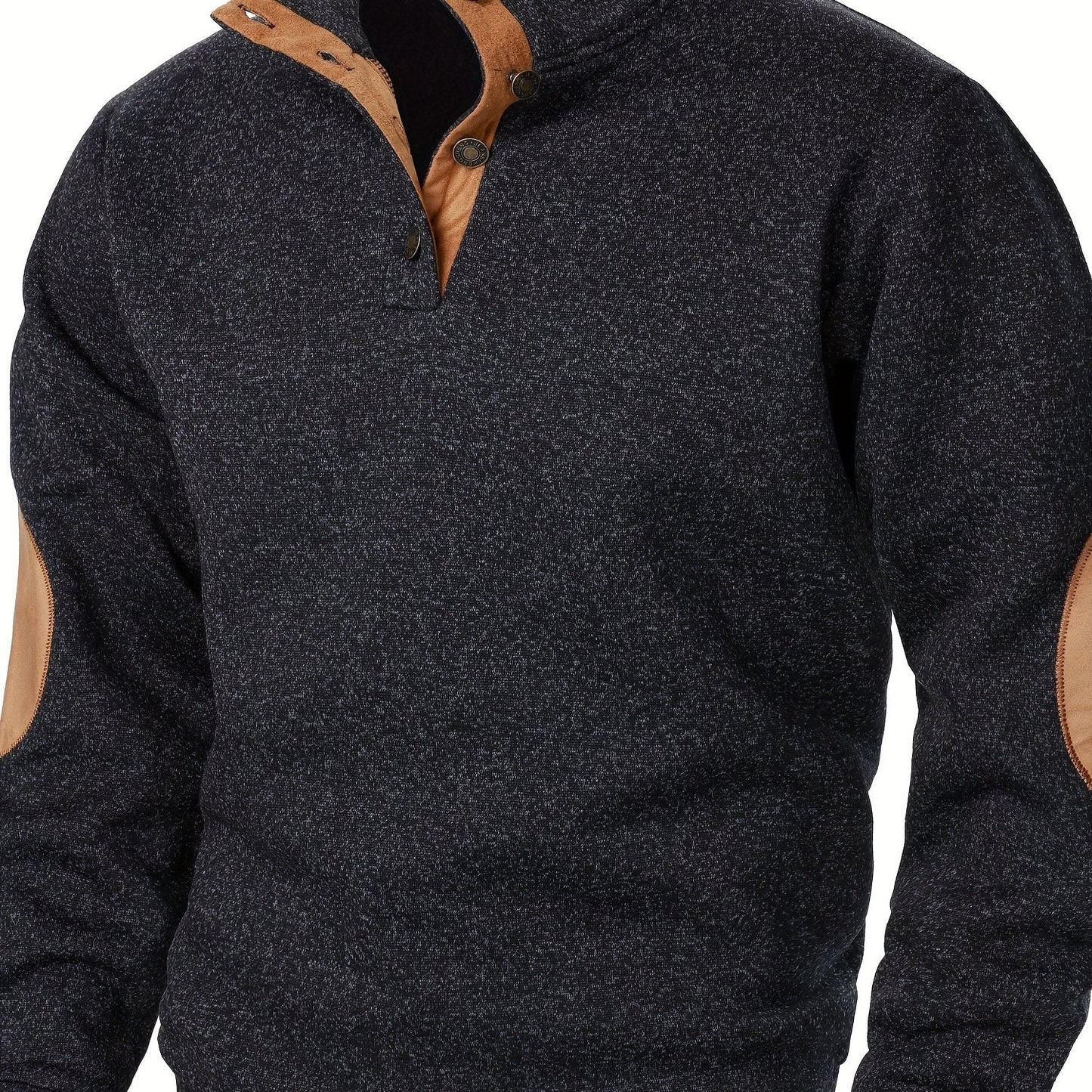 Pull en polyester à col montant hommes du S au 3XL MAEJORKEN