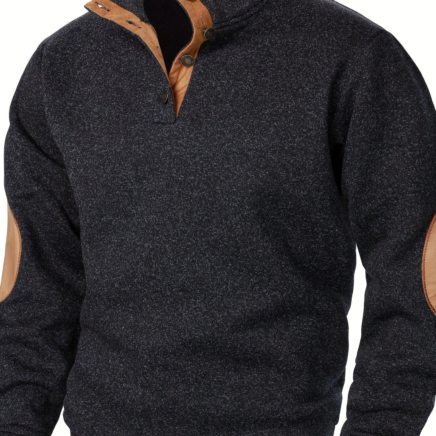 Pull en polyester à col montant hommes du S au 3XL MAEJORKEN