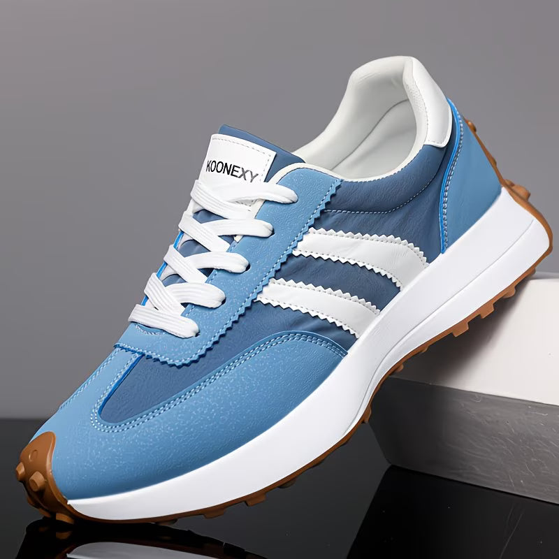 Chaussures de Sport Décontractées et Confortables à Lacets et Rayures Tendance du 39 au 46 MAEJORKEN