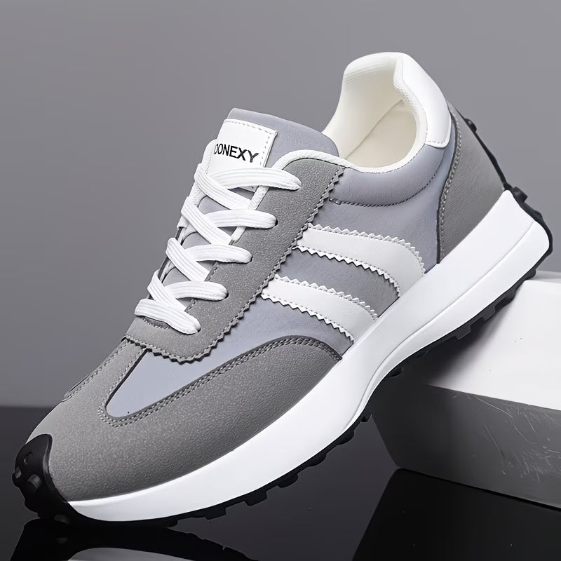 Chaussures de Sport Décontractées et Confortables à Lacets et Rayures Tendance du 39 au 46 MAEJORKEN