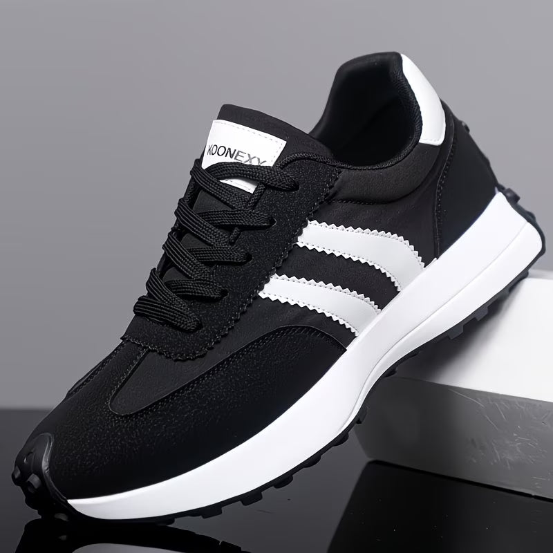 Chaussures de Sport Décontractées et Confortables à Lacets et Rayures Tendance du 39 au 46 MAEJORKEN