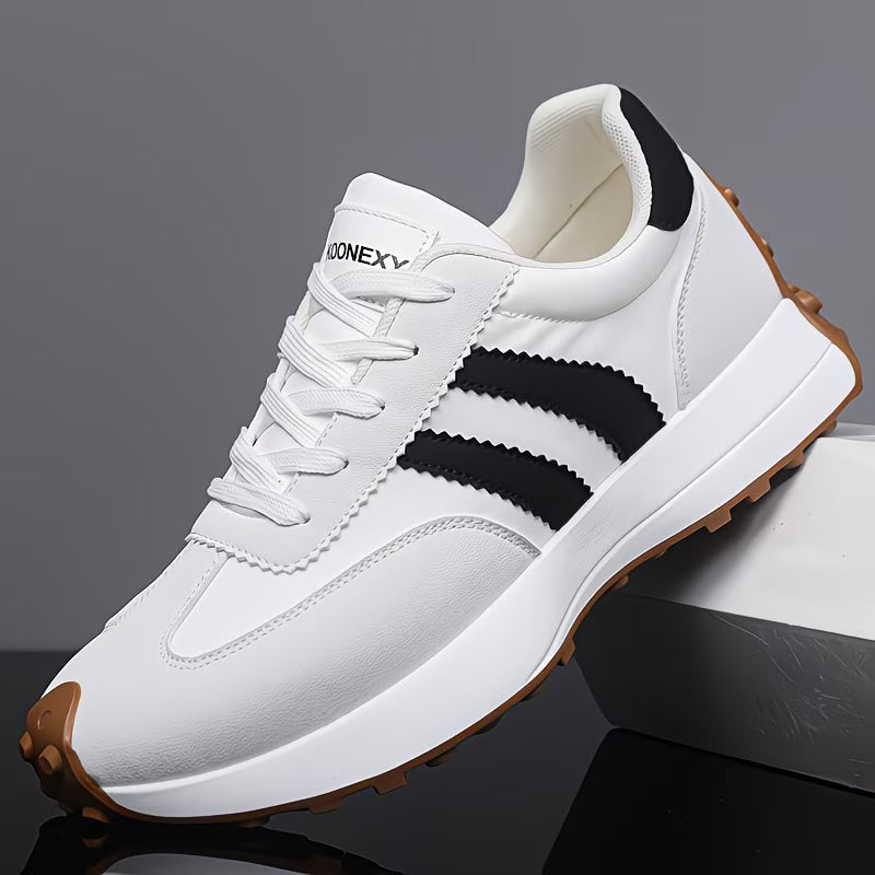 Chaussures de Sport Décontractées et Confortables à Lacets et Rayures Tendance du 39 au 46 MAEJORKEN