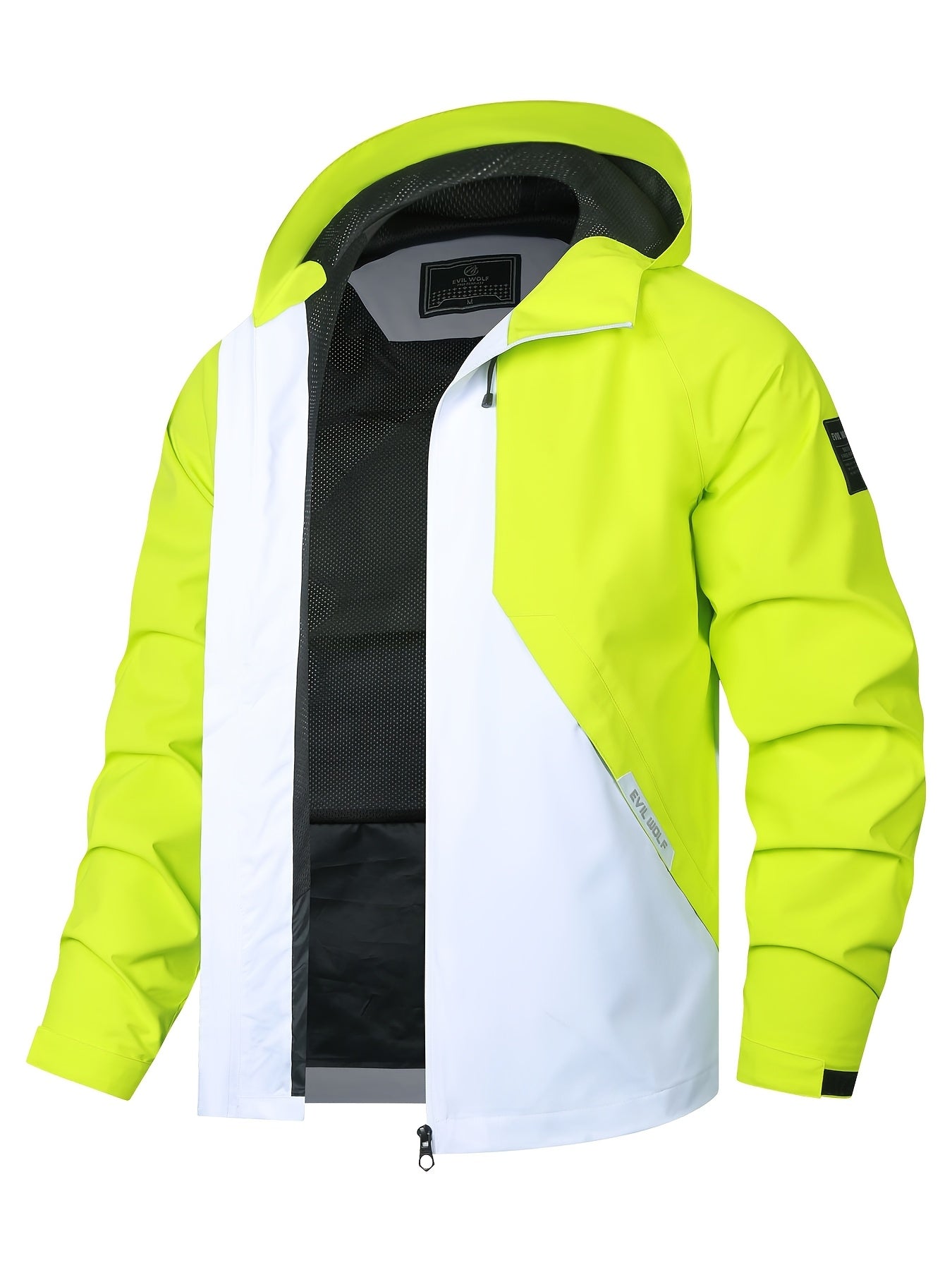 Veste coupe-vent en polyester du M au 3XL