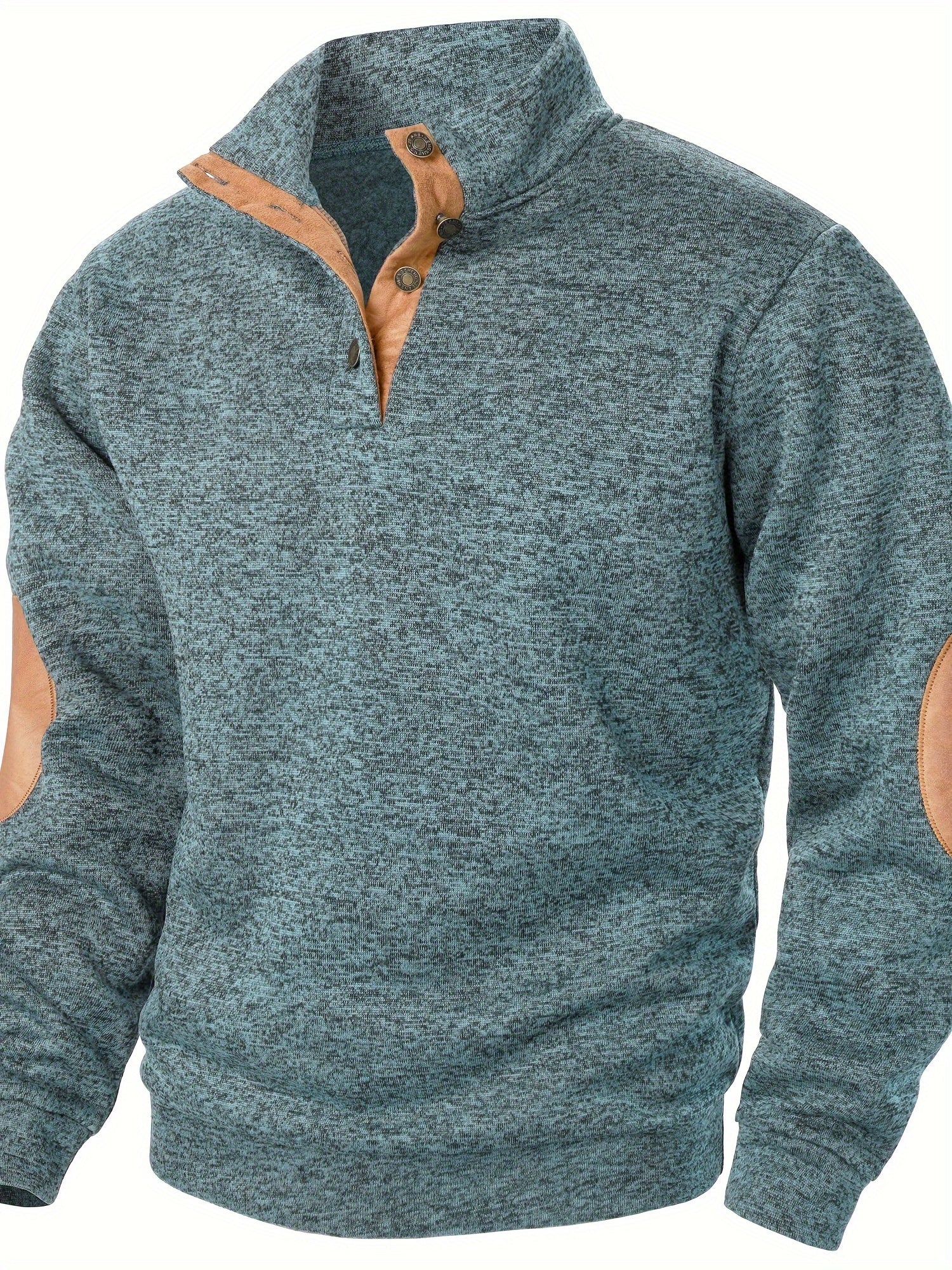 Pull en polyester à col montant hommes du S au 3XL MAEJORKEN