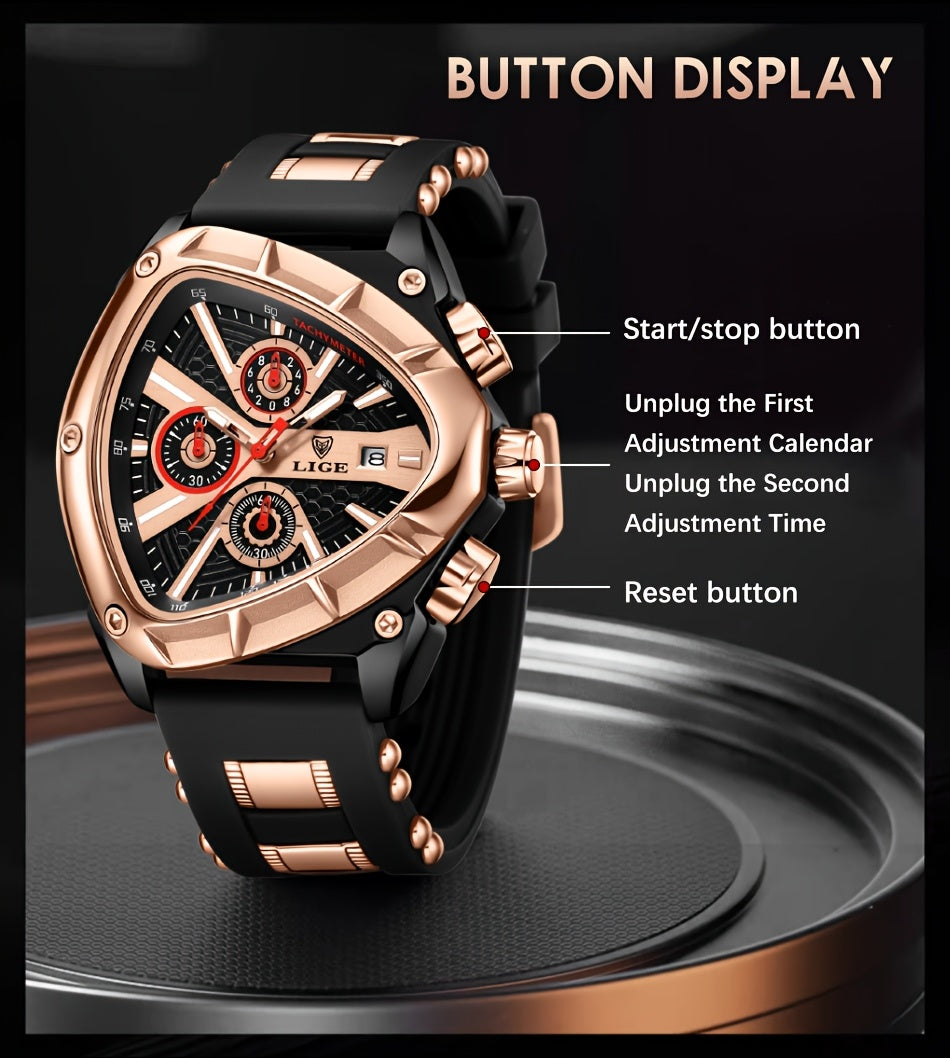 Montre à quartz avec bracelet en silicone ( boitier non inclus ) MAEJORKEN