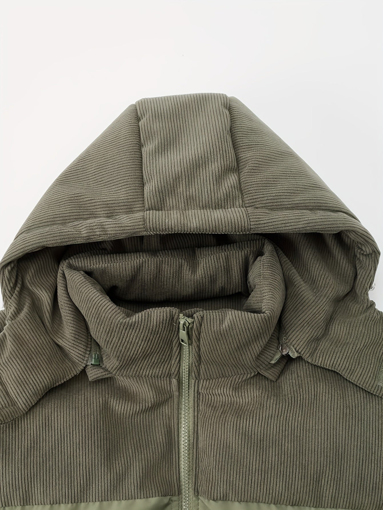 Veste en velours côtelé épais pour hommes du S au 2XL