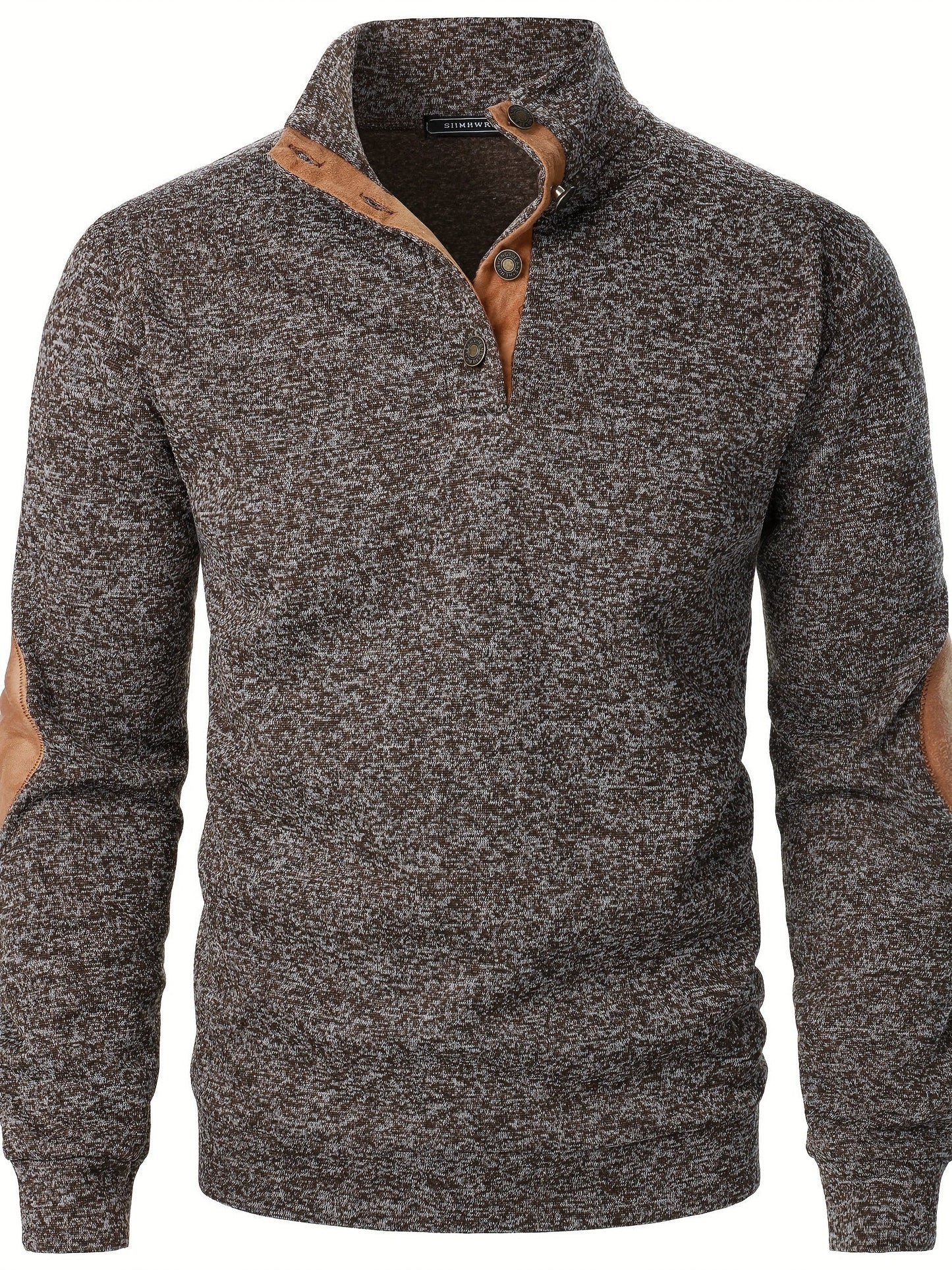 Pull en polyester à col montant hommes du S au 3XL MAEJORKEN